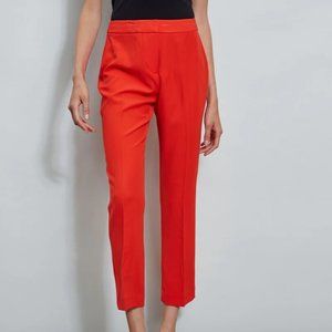 Elie Tahari Straight Leg Trousers/Slim Fit Ankle Pant Size 8